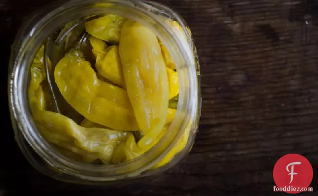 A for Peter Piper: Brine-pickled Peperoncini