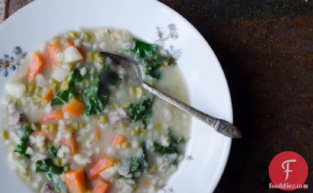 A Humble Food for Winter: Scotch Broth from Ladled
