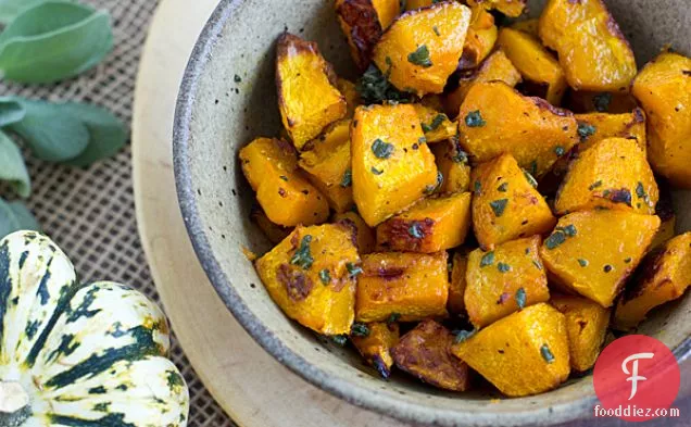 Roasted Ambercup Squash With Brown Butter