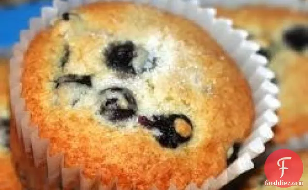 Aunt Blanche's Blueberry Muffins