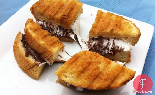 Nutella S’mores Panini…and my TV Cooking Debut!