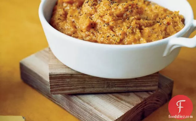 Mashed Winter Squash with Indian Spices