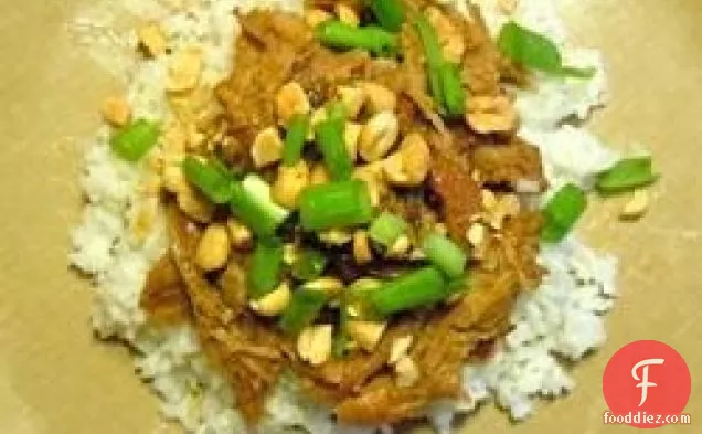 Slow Cooker Thai Pork with Rice