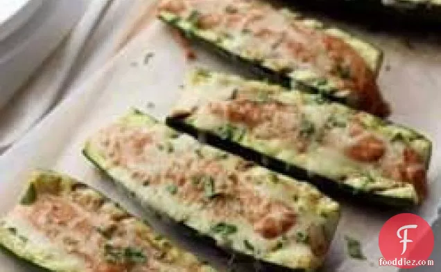 Grilled Stuffed Zucchini Boats