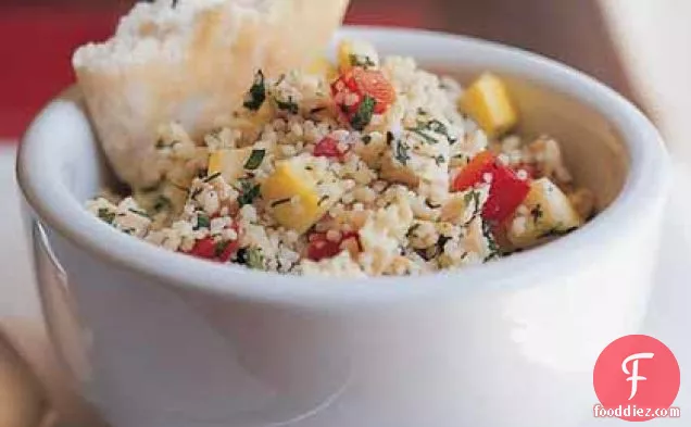 Lemon-Dill Couscous with Chicken and Vegetables