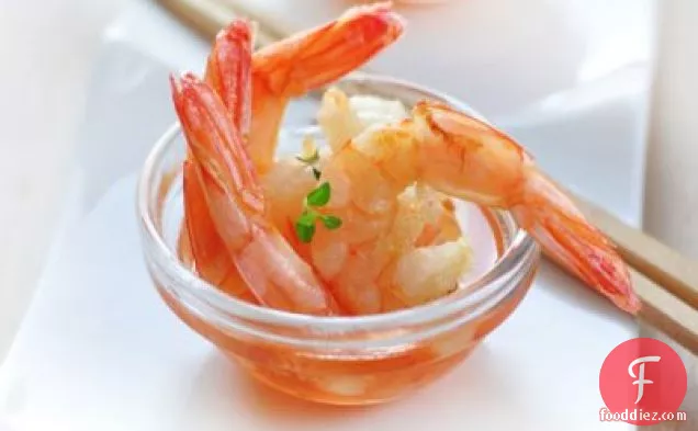Cool & Spicy Asian Shrimp Cocktail