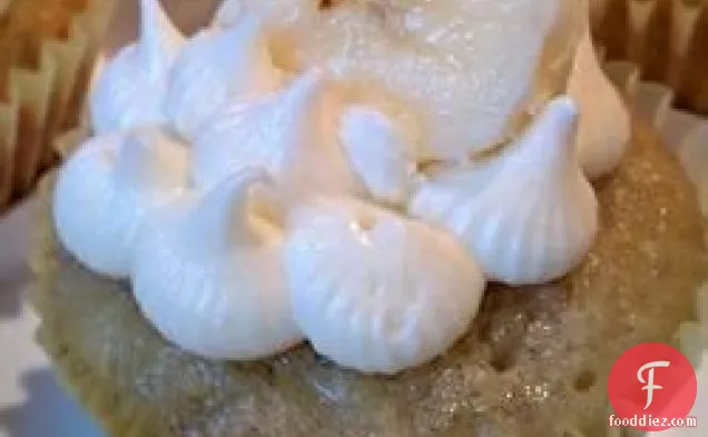 White Chocolate Banana Cupcakes