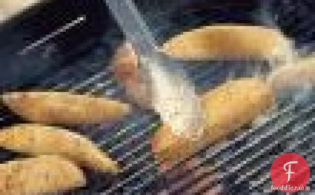 नींबू के साथ ग्रील्ड तोरी-बाल्समिक विनैग्रेट