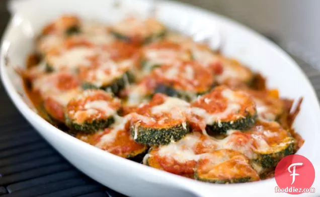 Layered Zucchini Parmesan