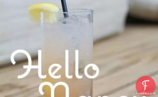 Hello Nancy- A Palm Springs Cocktail