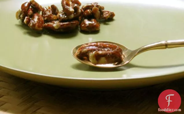 Curried Maple Pecans