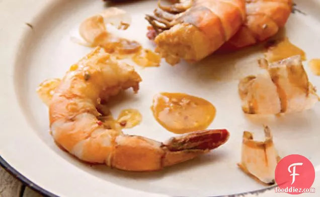 Peel and Eat Shrimp is Finger Food
