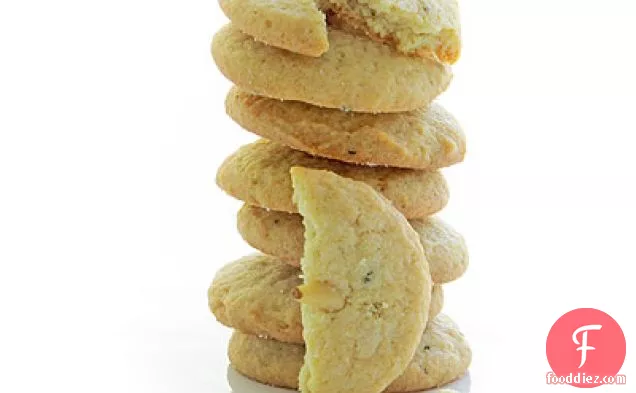 Pine Nut Cookies with Rosemary & Olive Oil