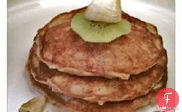 Deliciously Healthy Paleo Pancakes With Banana and Walnuts