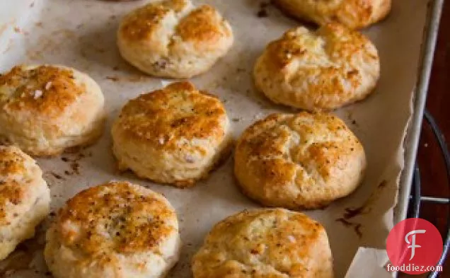 Bacon Gouda Black Pepper Biscuits
