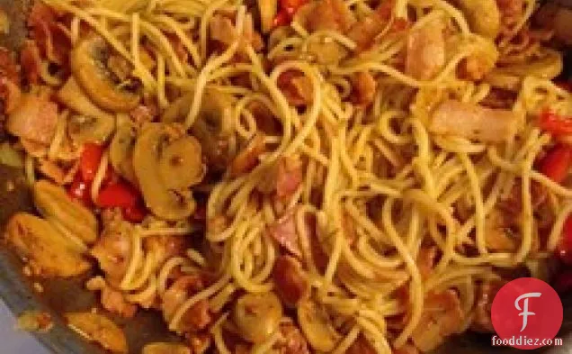 Spaghetti with Bacon