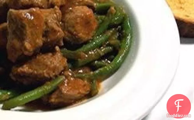 Lamb Stew with Green Beans