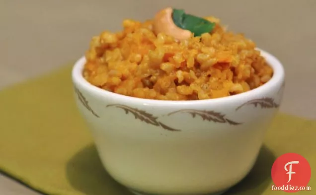 Brown Rice With Winter Squash And Cashews