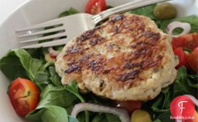 Chicken and Feta Burgers