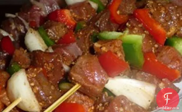 Awesome Spicy Beef Kabobs OR Haitian Voodoo Sticks
