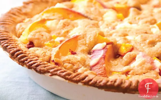 Confessions of a Peach Addict- Sour Cream Peach Pie
