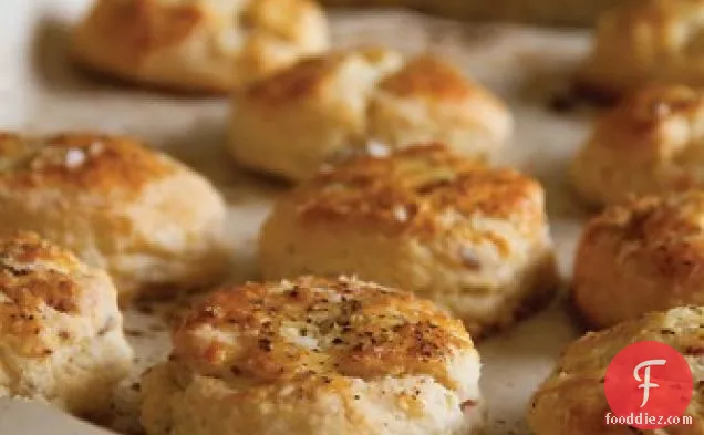 Gouda, Black Pepper, Bacon Biscuits Done Right