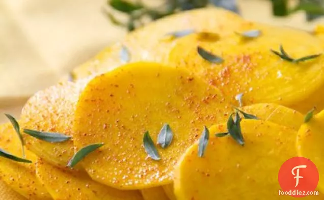 Savory and Spice Golden Beet Salad