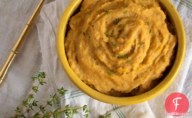 Rutabaga Purée with Brown Butter & Mascarpone