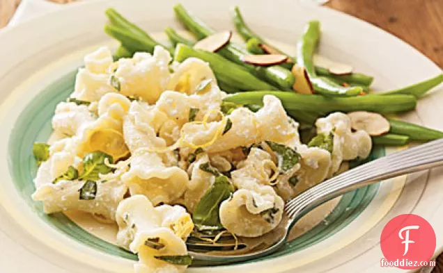 Ricotta and Lemon-Basil Pasta