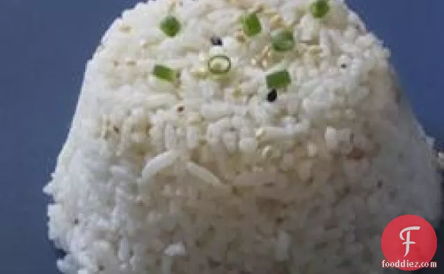 एशियाई नारियल चावल