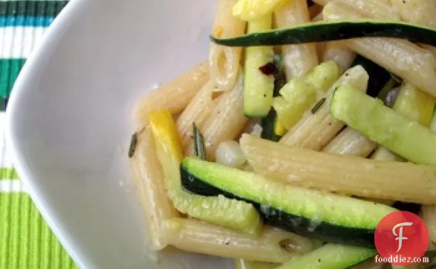 Pasta With Summer Squash And Rosemary