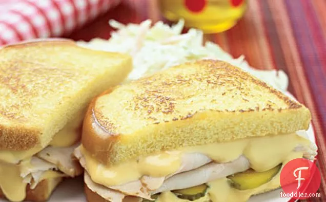 Grilled Cheese, Turkey and Pickle