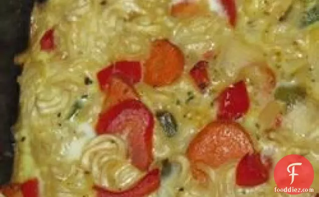 Ramen Noodle Frittata