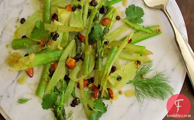 Sautéed Fennel with Almonds & Currants