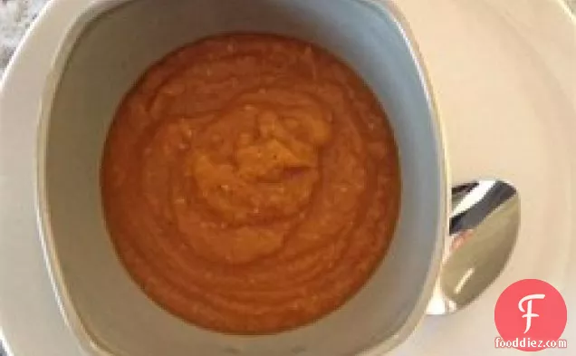 डबल-बटरनट स्क्वैश सूप
