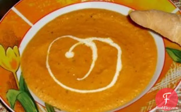 गाजर और सीताफल का सूप