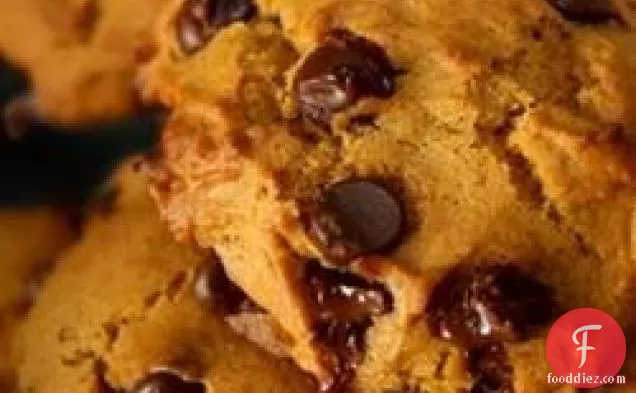 Pumpkin Chocolate Chip Cookies