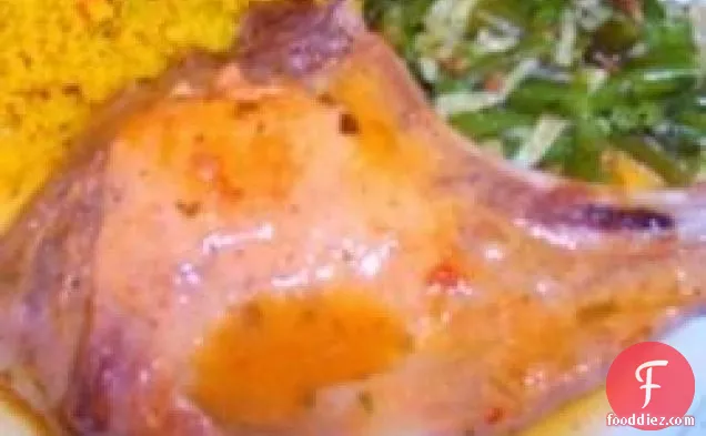 Orange Pork Chops with Tarragon