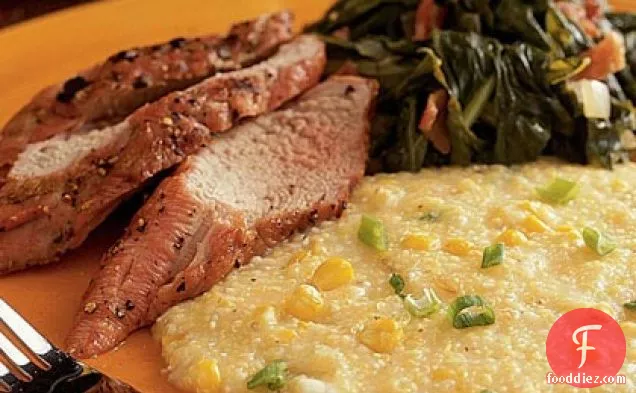 Creamy Grits with Sweet Corn