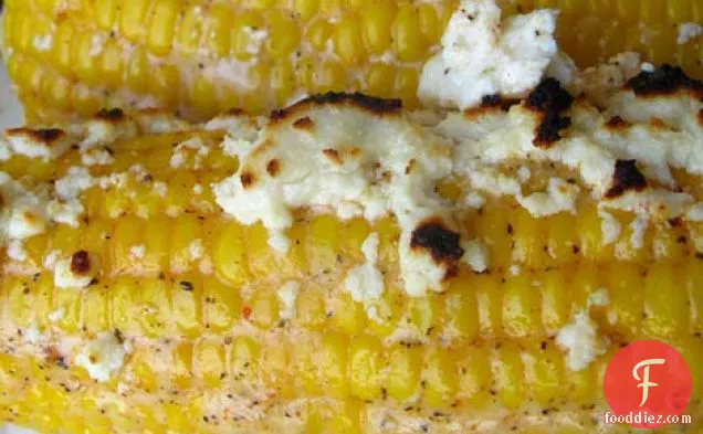 फेटा पनीर के साथ मकई