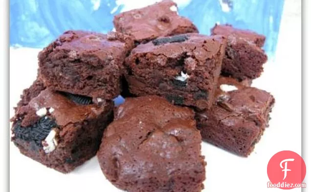 Outrageous Oreo Brownies