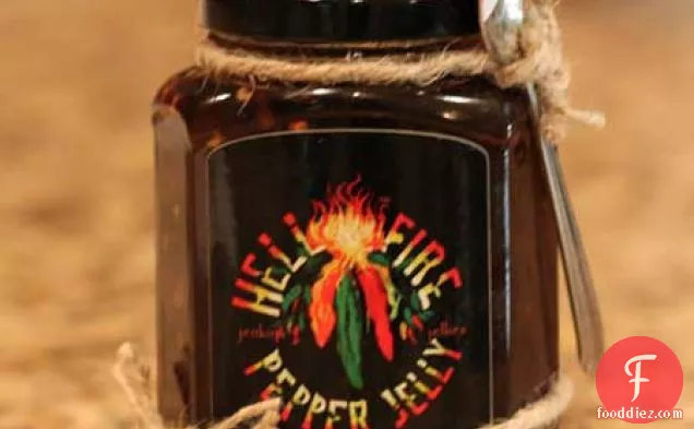 Hell Fire Pepper Jelly Peanut Butter Sandwiches and Giveaway