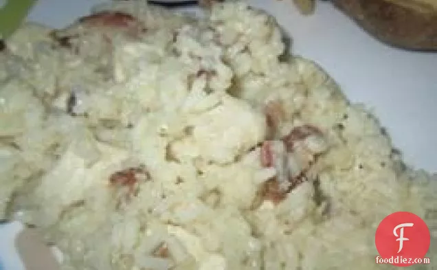 Bacon and Chicken Fried Rice