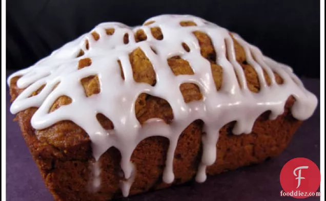 Iced Mini Pumpkin Loaves with Molasses