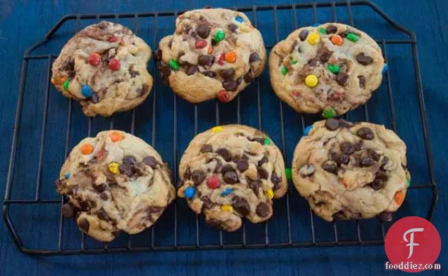 Saucepan M&M Cookies