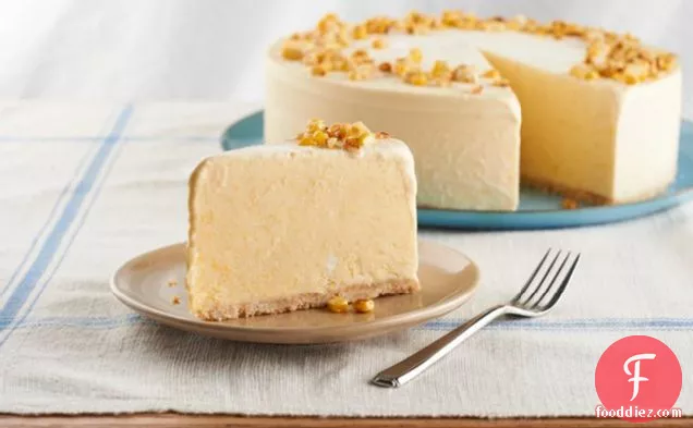 Creamy Sweet Corn-Ice Cream Cake