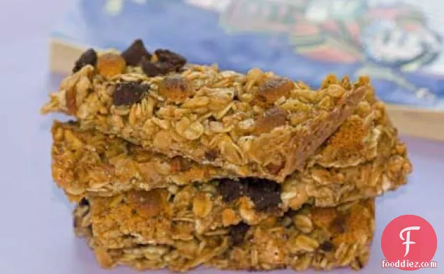 Chocolate and Butterscotch Chips Granola Bars