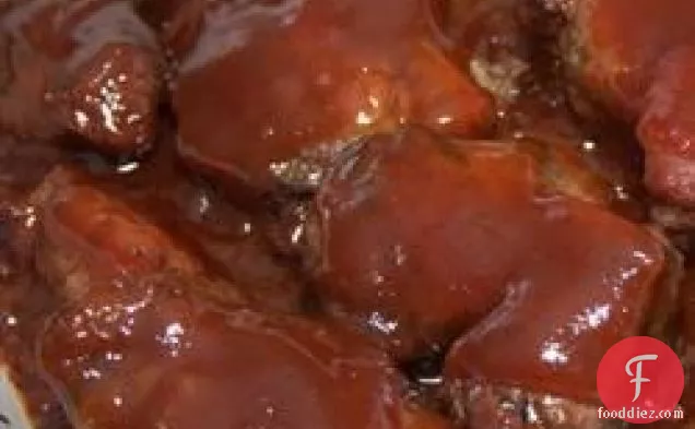 टैंगी बीबीक्यू पसलियों