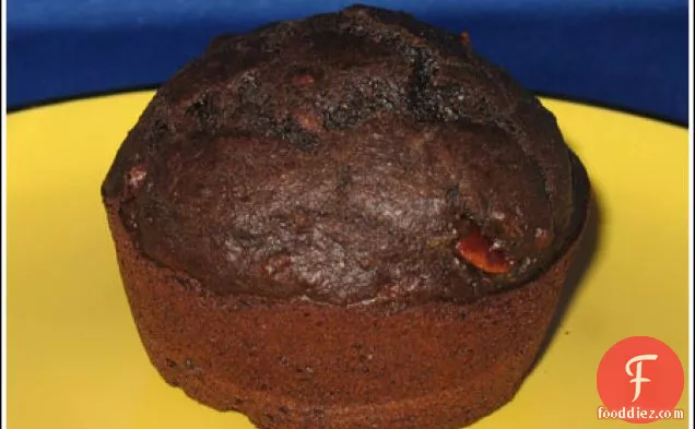 One Bowl Chocolate Fiber Muffins