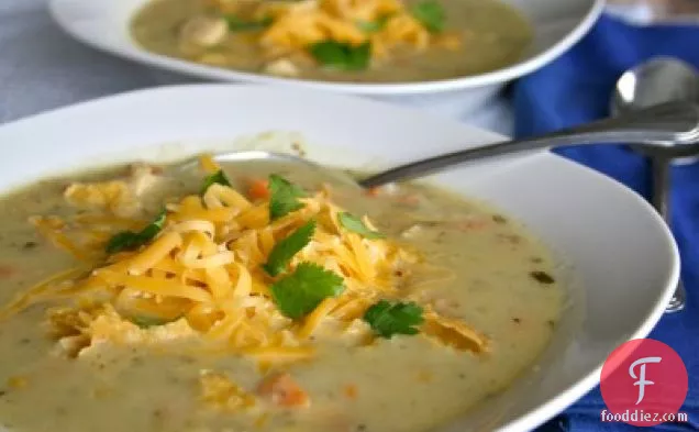 Creamy Green Chile Soup